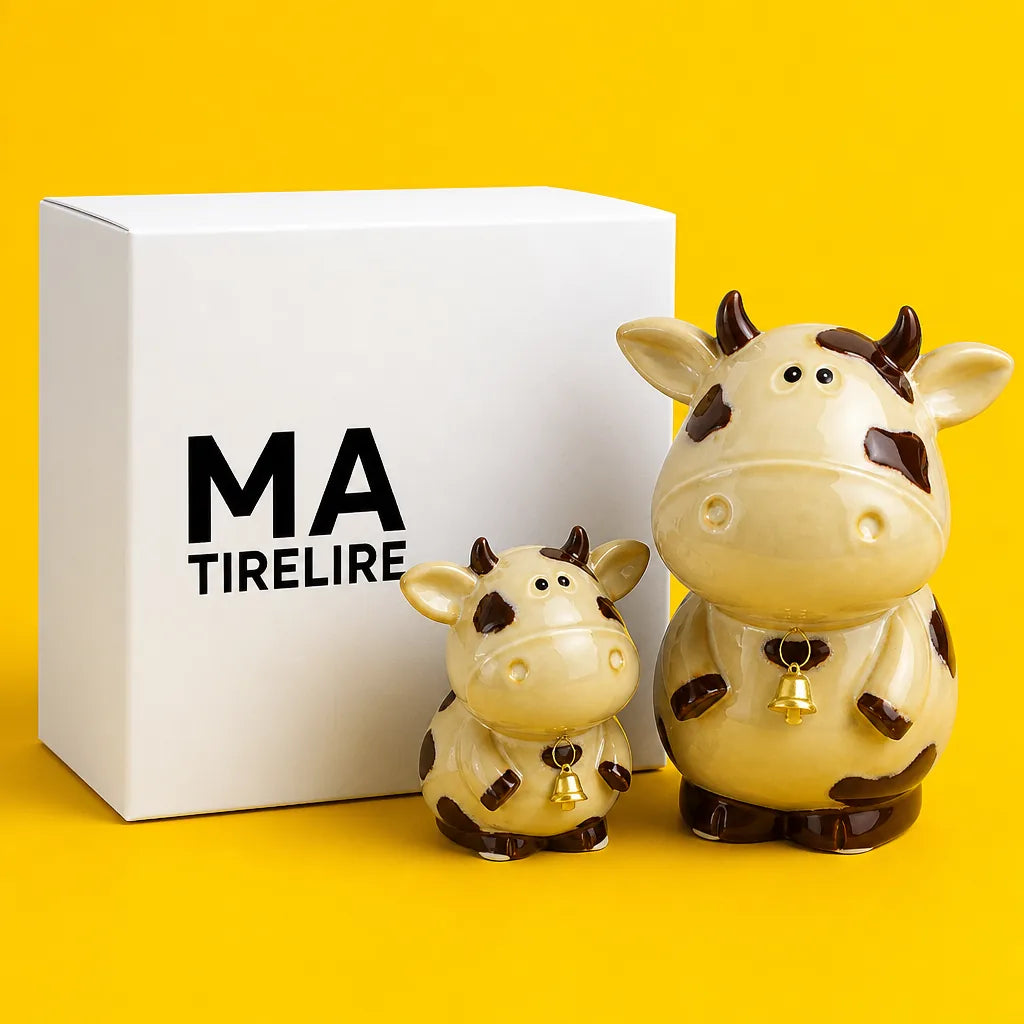 Tirelire Vache Céramique