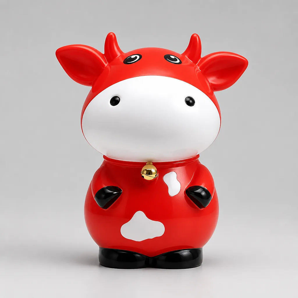 Tirelire Vache Multicolore