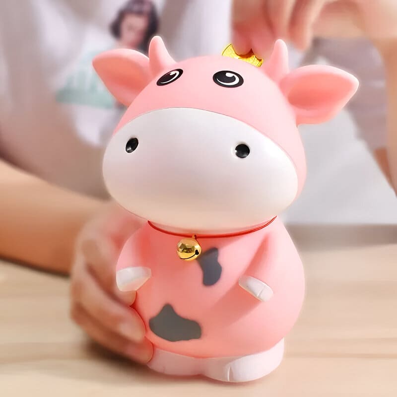 Tirelire Vache Multicolore