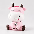 Tirelire Vache Rose