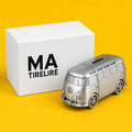 Tirelire Van Métal Argenté