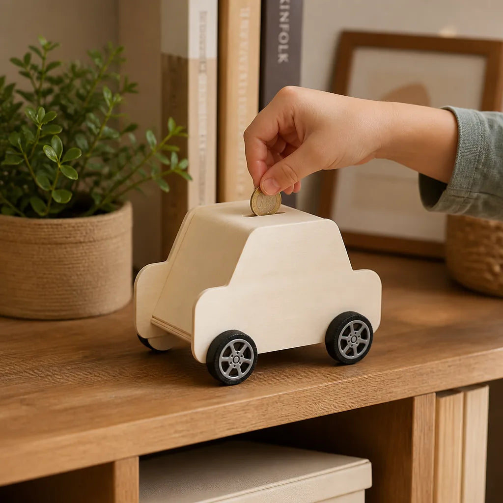 Tirelire Voiture Personnalisée